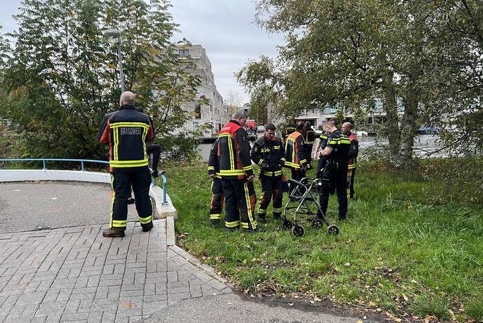 Zoektocht na aantreffen rollator