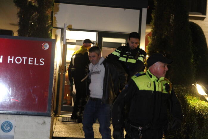 Aanhouding na steekpartij in hotel