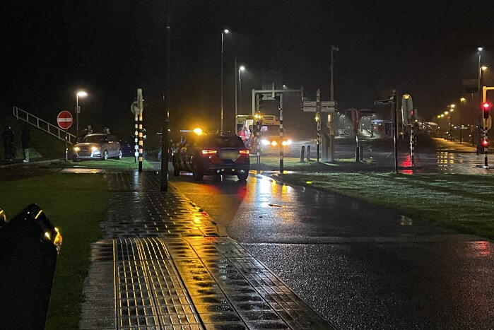 Schade bij kop-staart botsing