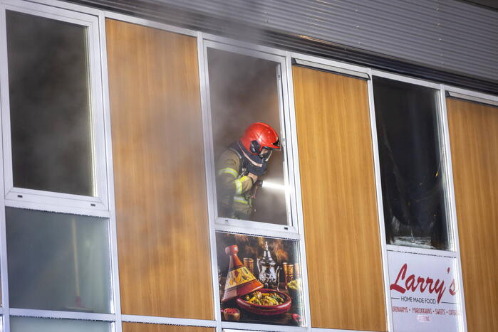 Flinke brand in horecagelegenheid