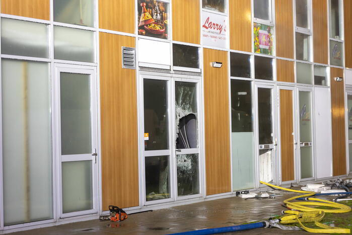 Flinke brand in horecagelegenheid