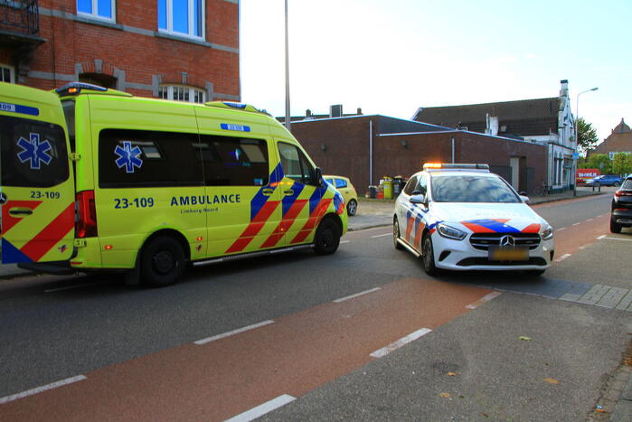 Fietser gewond bij botsing met auto