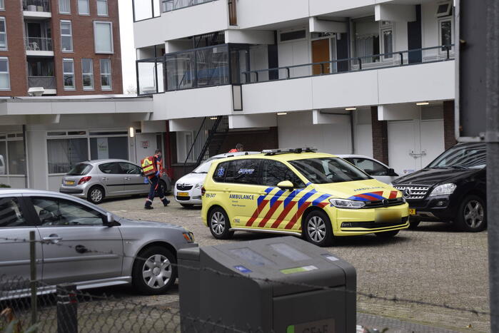 Traumahelikopter trekt veel bekijks