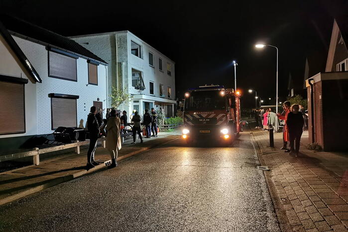 Auto beschadigd door brand