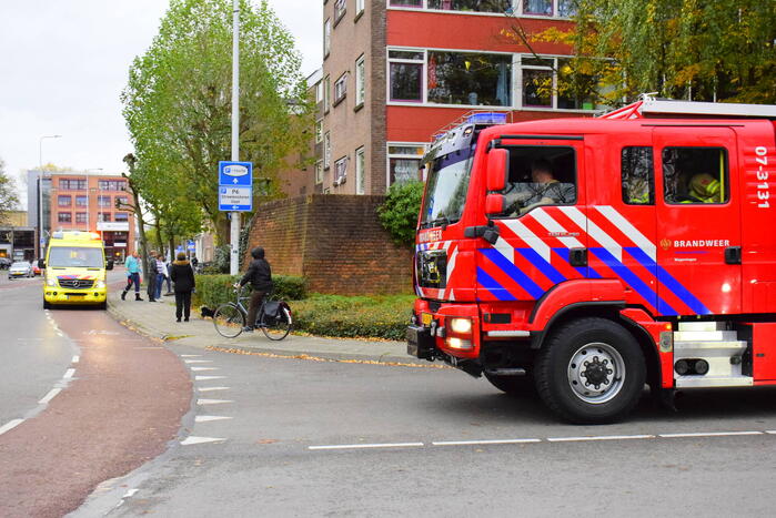 Meerdere bewoners gecontroleerd na rookinhalatie