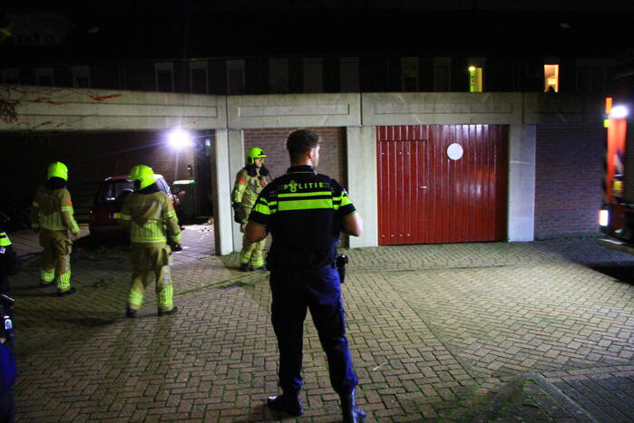 Elektrische fiets vat vlam in schuur van woning