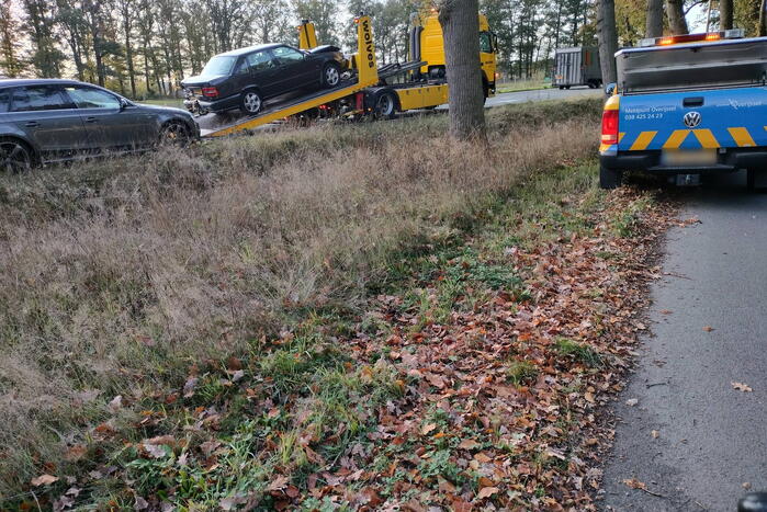 Veel schade na kop-staart aanrijding