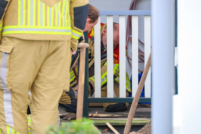 Sloopwerkzaamheden bij gaslekkage