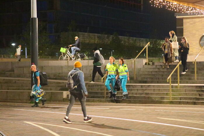 Persoon aangereden door trein