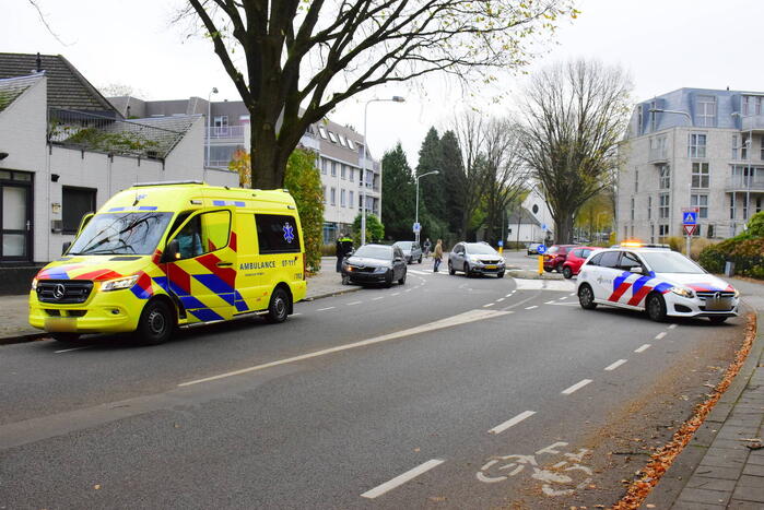 Veel schade bij een ongeval op voorrangskruising