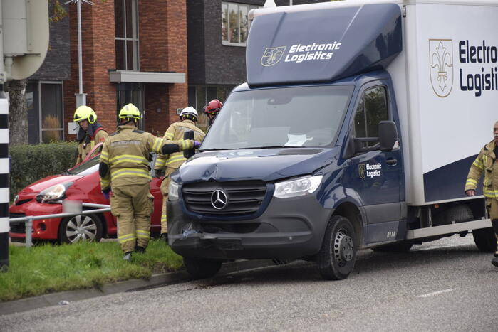Meerdere gewonden bij kop-staart aanrijding