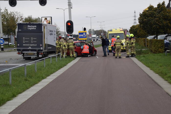 Meerdere gewonden bij kop-staart aanrijding