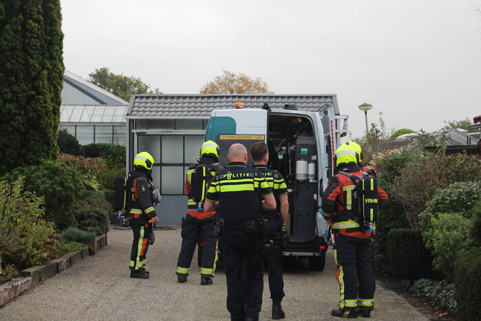 Gasleiding geraakt bij aanleg glasvezel