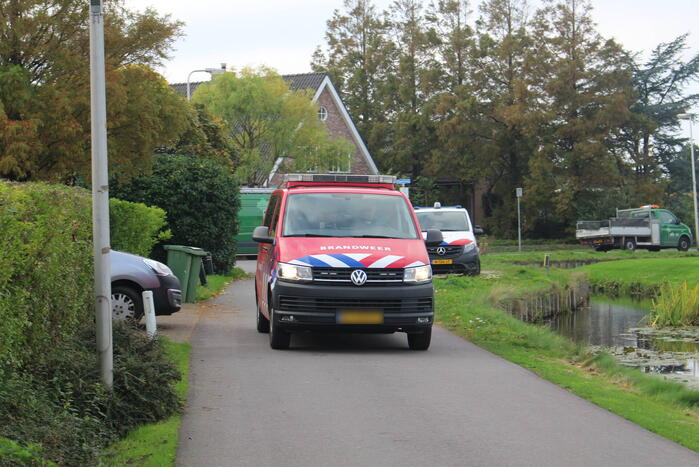 Gasleiding geraakt bij aanleg glasvezel
