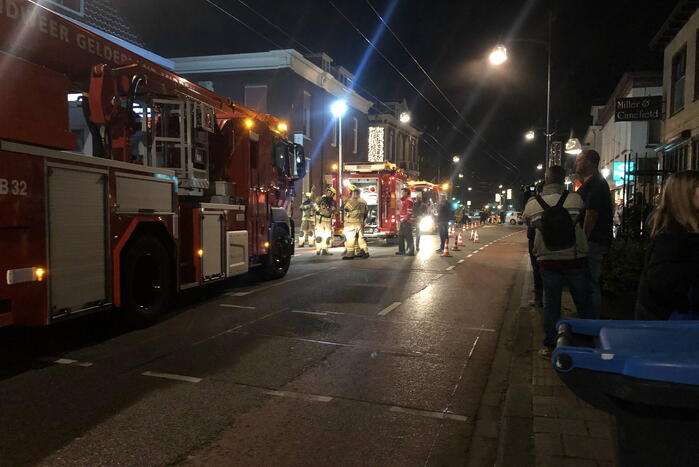Brand geblust op zolder van woning