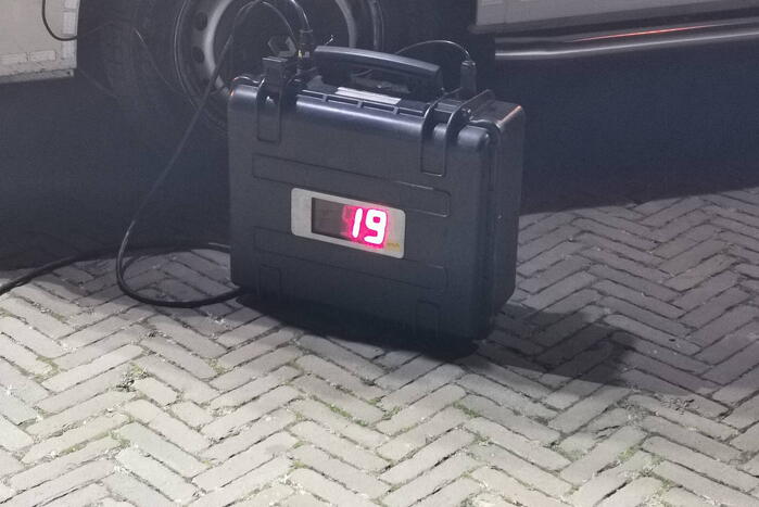 Grote verkeerscontrole in het centrum