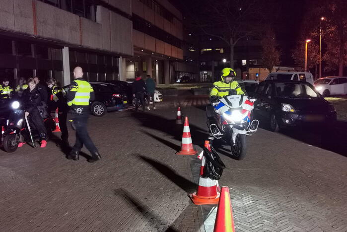 Grote verkeerscontrole in het centrum