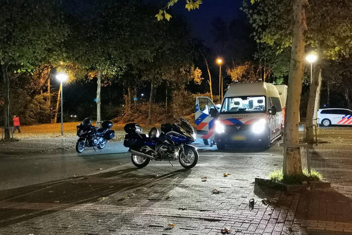Grote verkeerscontrole in het centrum