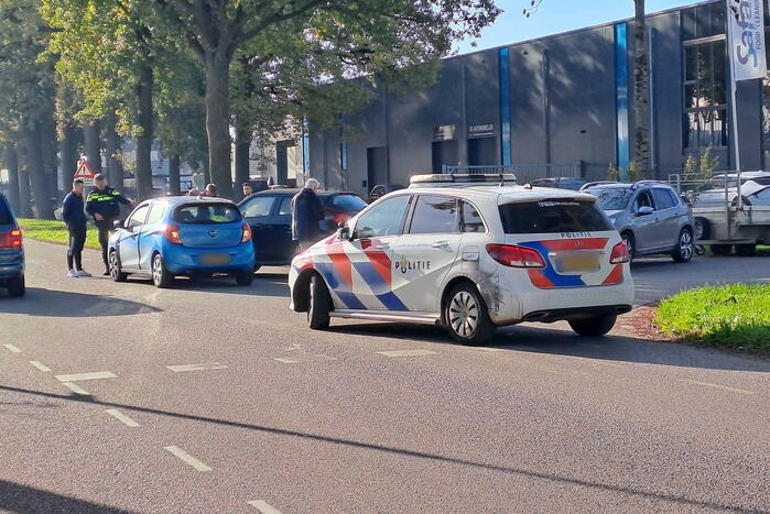 Schade bij ongeval op kruising