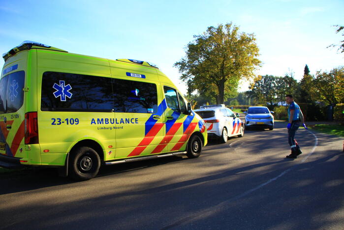 Fietser gewond na val