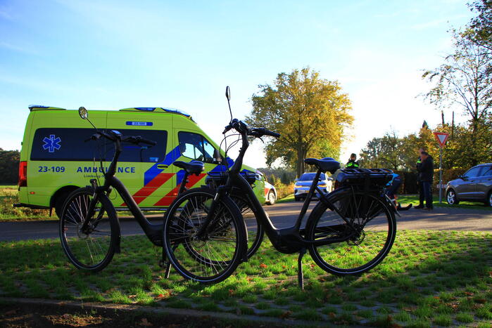 Fietser gewond na val