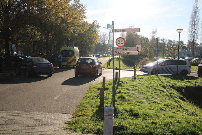 Fietser gewond bij botsing