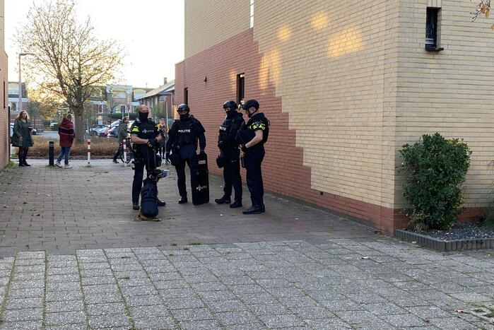 Grote inzet voor persoon met verward gedrag in woning