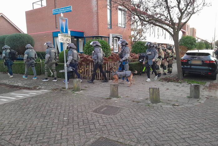 Grote inzet voor persoon met verward gedrag in woning