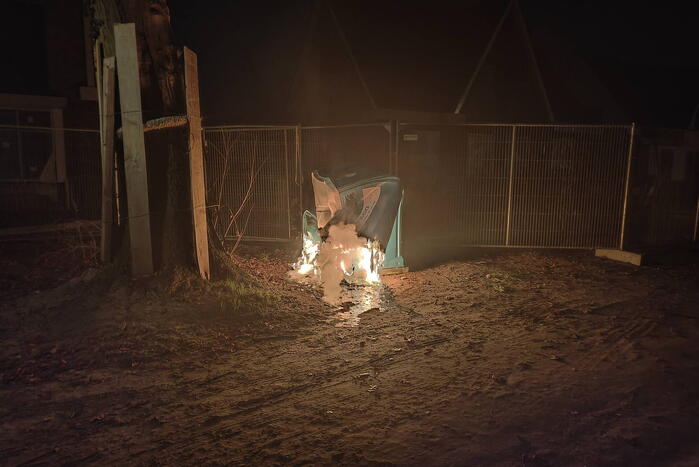 Dixi door brand verwoest