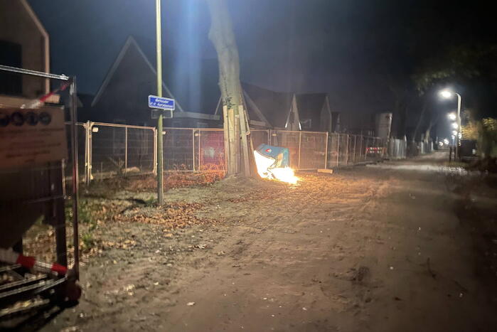 Dixi door brand verwoest