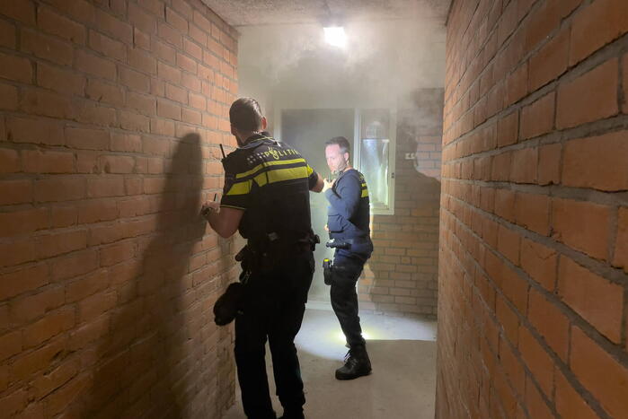 Wietkwekerij ontdekt na brand in schuur van woning