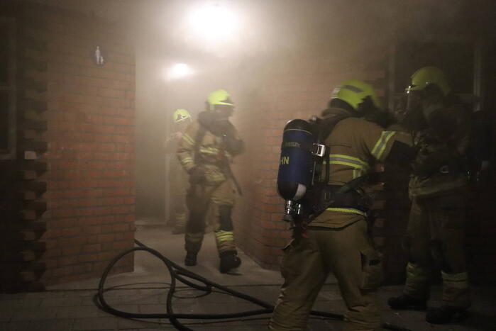 Wietkwekerij ontdekt na brand in schuur van woning