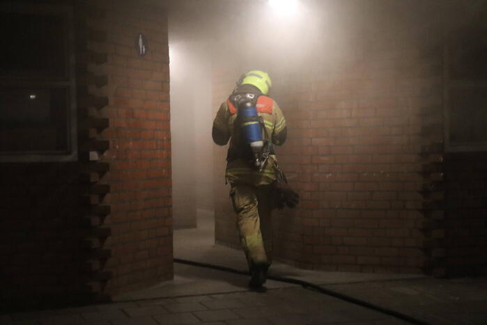 Wietkwekerij ontdekt na brand in schuur van woning