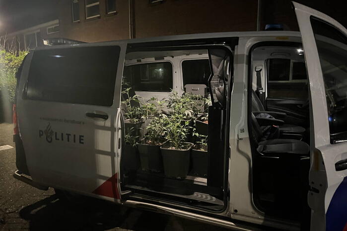 Wietkwekerij ontdekt na brand in schuur van woning