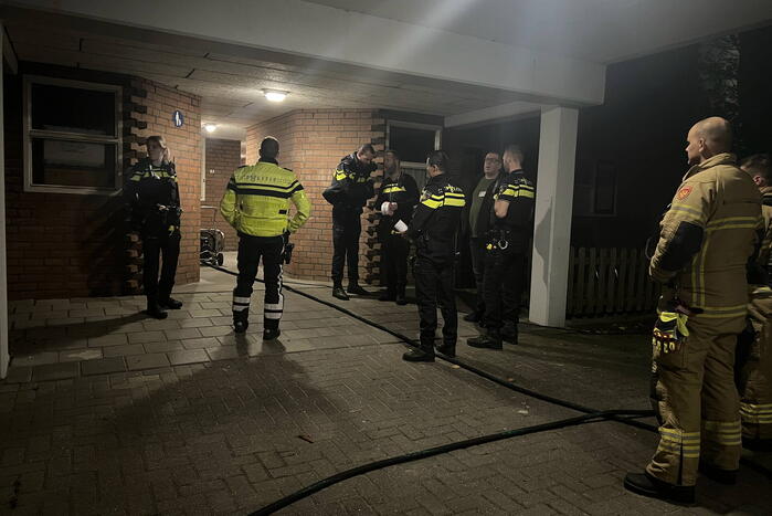 Wietkwekerij ontdekt na brand in schuur van woning