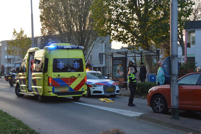 Fietser gewond bij botsing met automobilist