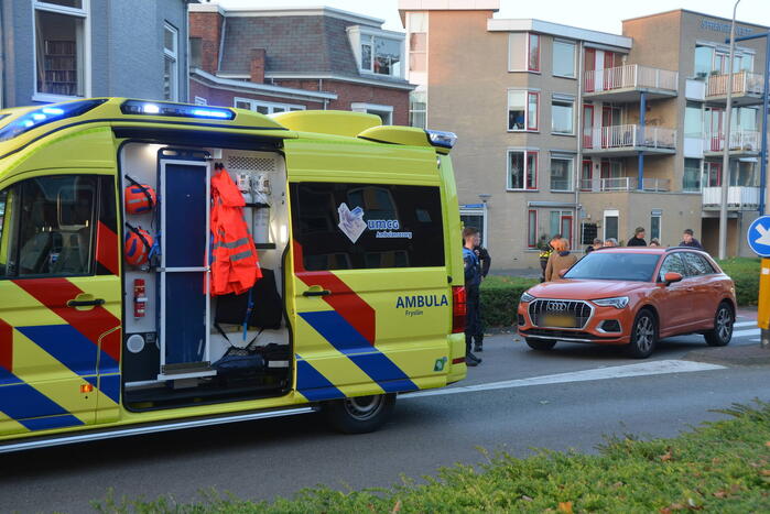 Fietser gewond bij botsing met automobilist