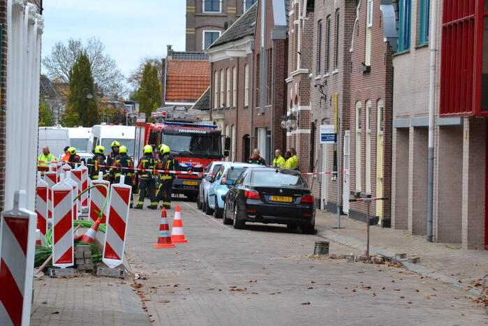 Gaslekkage in appartementencomplex