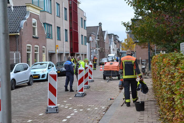 Gaslekkage in appartementencomplex