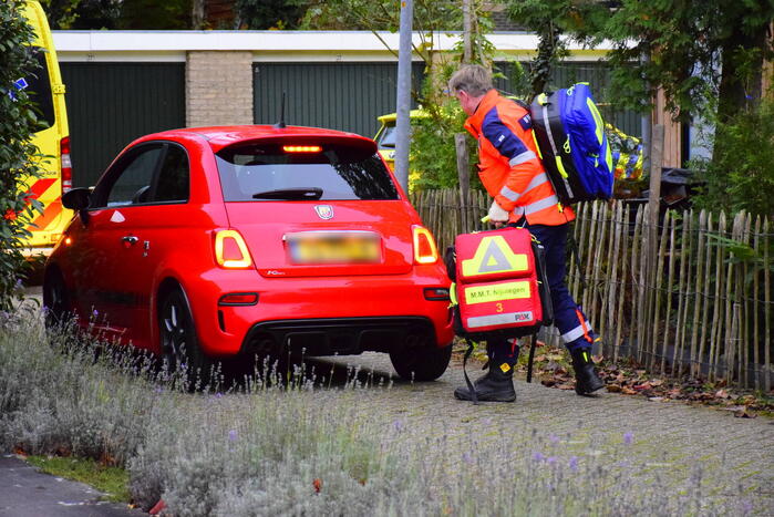 Traumahelikopter landt voor incident in woning