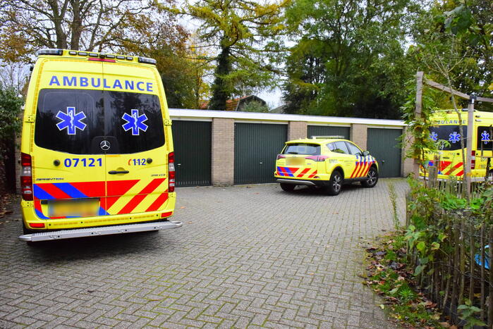 Traumahelikopter landt voor incident in woning