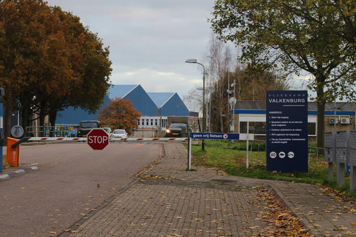 Militaire oefening op vliegbasis Valkenburg