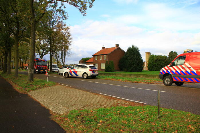 Gaslekkage ontstaan bij woning