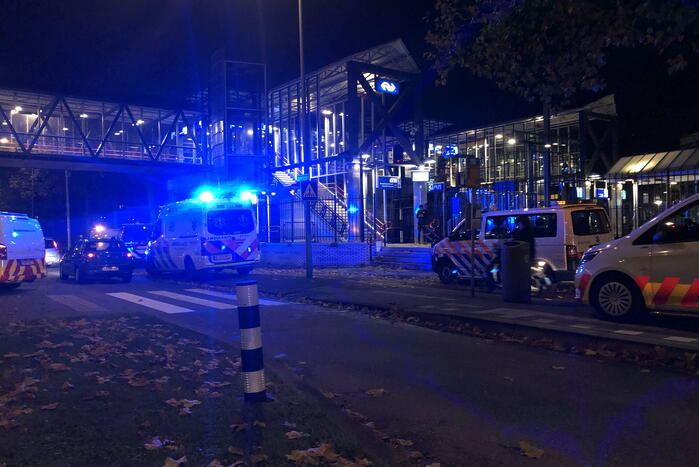 Persoon aangereden door passagierstrein