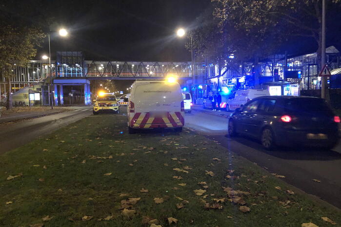 Persoon aangereden door passagierstrein