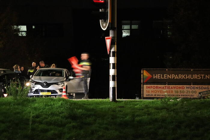 Opnieuw aanrijding bij kruising