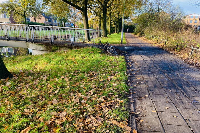 Go Sharing verdwijnt uit de Keistad, op de valreep gaat scooter in vlammen op