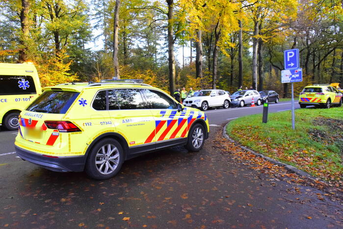 Schade en gewonde na aanrijding
