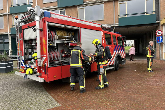 Flat ontruimd wegens pannetje op het vuur