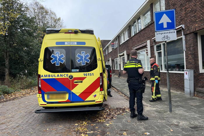 Persoon gewond na elektrocutie